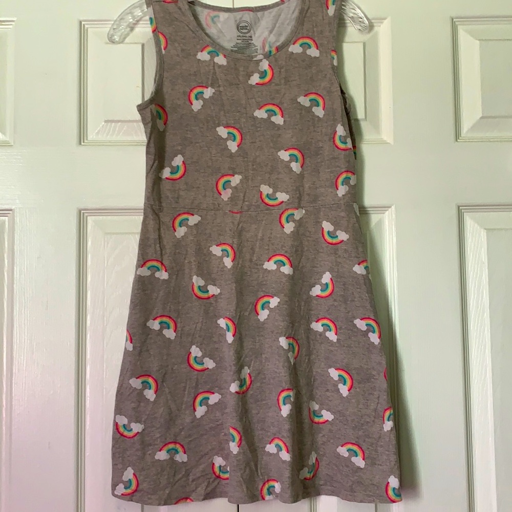 Girls Rainbow Dress